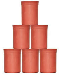 แก้วดินเผาอินเดียวาดด้วยมือดีไซน์ตามสั่งเป็นมิตรกับสิ่งแวดล้อมสำหรับดื่มน้ำผลไม้ลาสซี - Product Image 4