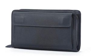 Portefeuilles longs en cuir pour hommes de tous les jours avec un design léger profil mince finition lisse compartiments sécurisés et rangement organisé - Product Image 3