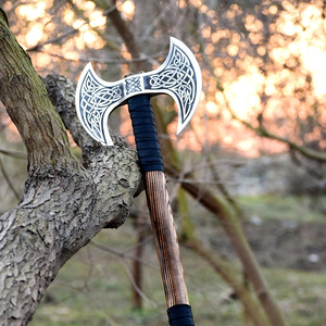 ขวานพกพาสแตนเลสขวานมืออาชีพ,ขวานไนลอนขวานตั้งแคมป์สีดำขวานขวานขวานขวานขวานขวานขวานกลางแจ้ง - Product Image 1