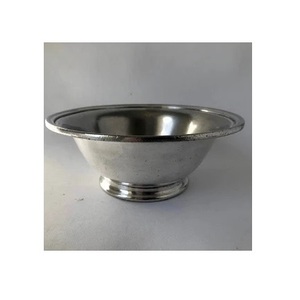 Cuenco de plata para servir para hotel y hogar a menor costo cuenco de postre de plata cuenco de helado de metal plateado de alta calidad - Product Image 5