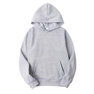 Sudaderas con capucha lisas de alta calidad con logotipo propio personalizado único para hombre, sudaderas con capucha informales de manga larga clásicas - Product Image 1