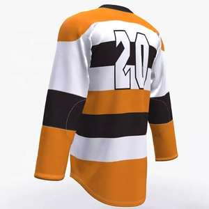 2025 Design personnalisé maillot de Hockey sur glace de haute qualité pour hommes femmes jeunesse Sublimation uniforme pour vêtements de sport - Product Image 3