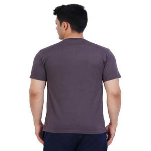 Camisetas de algodón 100% personalizadas recortadas lisas de alta calidad para hombre, camiseta cuadrada de gran tamaño con cuello falso en blanco - Product Image 5