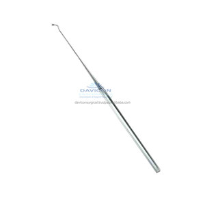 Professionnel de haute qualité ENT chirurgical en acier inoxydable SHAMBAUGH Micro oreilles crochets 15cm/6 "0.3mm 25 degrés par DAVICON ENTERPRISES - Product Image 6
