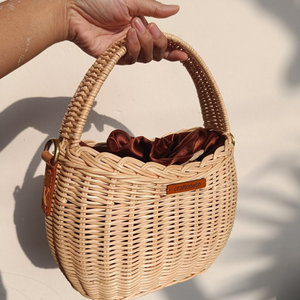 BOLSO DE BAMBÚ NATURAL PARA ATUENDOS CASUALES, ROPA DE PLAYA Y USO DIARIO - Product Image 6