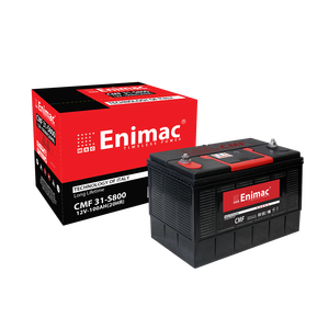 Batería de coche de alta calidad 12V 100AH MF 31S800 ENIMAC Nueva condición Plomo ácido 12 meses de garantía Hecho en Vietnam para el arranque del coche - Product Image 3