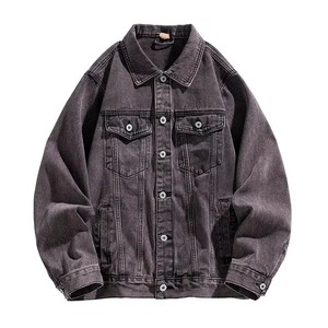 Chaqueta de Mezclilla de Trabajo para Hombre, Alta Calidad, Primavera-Otoño, Estilo Vintage, Multicolor, Chaquetas de Mezclilla para Motocicleta - Product Image 6