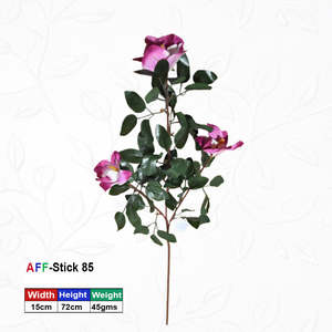 Ramo Floral Artificial de Magnolia, Modelo de Plástico Hecho a Mano AFF-Stick 82, Precio de Fábrica al por Mayor - Product Image 1