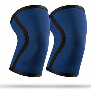 Genouillères en néoprène souple personnalisées Attelle de protection sportive respirante pour l'haltérophilie Coudières et genouillères élastiques - Product Image 6