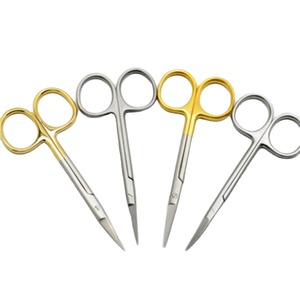 Meilleure vente au Pakistan Ciseaux à cuticules en acier inoxydable avec lames droites et tranchantes Outil de beauté durable pour droitier - Product Image 1