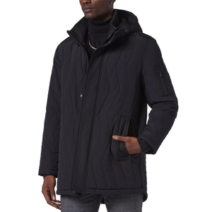 Chaqueta Parka personalizada para hombre, Parka de color marrón con capucha de piel sintética y bolsillos delanteros, el más vendido de verano, precio al por mayor - Product Image 6