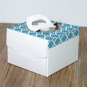 Leading Wholesales Supplier 6/8/<b>10</b> <b>inch</b> Paper <b>Cake</b> <b>Box</b> Packaging - Product Image 4