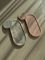 Sous-verres en marbre au design moderne et élégant pour tables basses, forme en pierre naturelle, motifs personnalisés pour boissons chaudes/froides