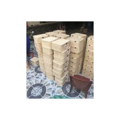 Bambu hediye kapaklı kutu/bambu ahşap depolama ürün düğün partileri için çok düşük Prigce