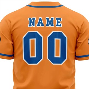 High Quality Custom Baseball Jerseys 100% Polyester Breathable Quick Dry <b>for</b> Team Sports and <b>Club</b> Events Personalized - Product Image 5