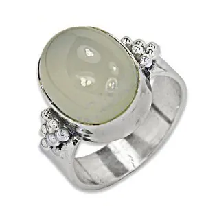 Bague en argent 925 plaqué or rose avec incrustation de pierre de lune, bijoux fantaisie pour femme, taille unique, forme de main, boîte sous licence - Product Image 2