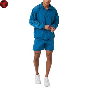 Apparel Best Quality Nylon Jogging Short Set Custom Casual New Style Windproof Windbreaker Shorts Set - Product Image 1