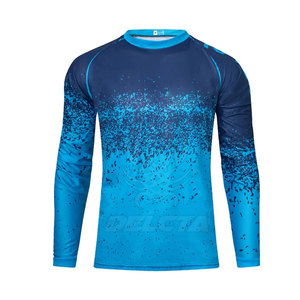 OEM Service Latest Design Rash Guard Light Weight Hot Sale Rash Guard Customized Unique Style Rash Guard - Product Image 1