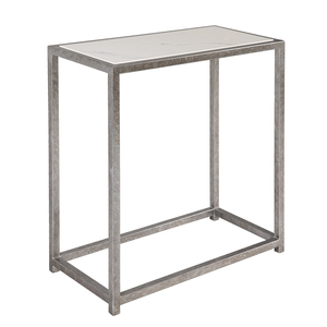 Table de console en fer Durable de haute qualité dessus en quartz couleur marbre cadre en métal fabricant pierre naturelle haut produit usine - Product Image 5