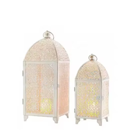 Lanterne à bougie suspendue en métal de designer, tendance du moment, faite à la main, écologique, sans flamme, finition accrocheuse, décoration d'intérieur