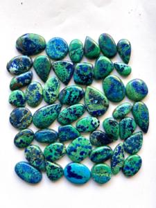 Bluebird Azurite Malachite Cabochon Natural High Quality Azurite Loose Gemstone Best For Jewelry Buy It Now - Product Image 3