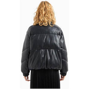 <b>Women</b> Cinch <b>Waist</b> Puffer Jacket Lightweight Warm Quilted Winter <b>Coat</b> with Adjustable Drawstring <b>Waist</b> <b>for</b> Outdoor Casual - Product Image 2