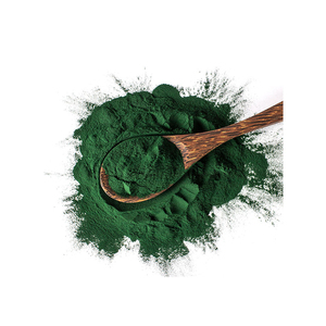 Poudre de spiruline naturelle de qualité supérieure, séchée, paquet de 25 kg, fabriquée en Inde, Herbojit International - Product Image 1