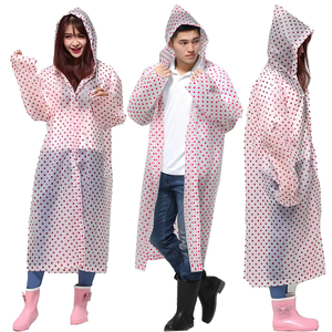 Chubasqueros para adultos reutilizables-Ponchos de lluvia Eva Chubasquero ligero Equipo de lluvia impermeable para hombres y mujeres - Product Image 3
