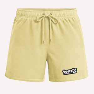 Pantalones Cortos Deportivos Casuales de Lona con Logotipo Personalizado para Hombre, de Secado Rápido, Transpirables, con Cintura Elástica y Cordón para Entrenamiento - Product Image 6