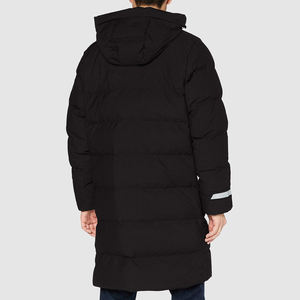 Chaqueta acolchada de alta calidad para hombre de diseño personalizado OEM, moda superventas de manga larga con cuello con capucha, decoración de bolsillo y soporte - Product Image 3