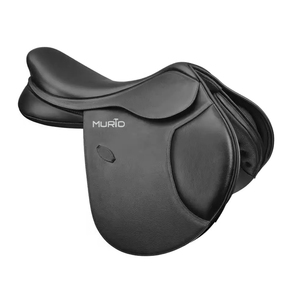 High Quality English <b>Dressage</b> Saddle Soft Natural Leather Customizable Anti-Breathable Stylish Instrument-Friendly - Product Image 1