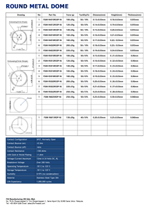 Bouton de commutation de clavier à membrane en acier inoxydable durable personnalisé OEM Interface RF 104 touches dôme métallique à pression multiple Nouveau - Product Image 2