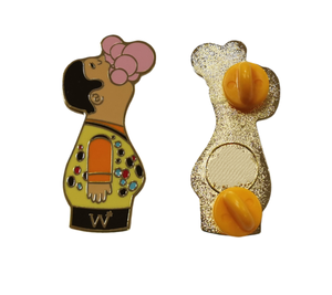 Badges de décoration intérieure personnalisés de haute qualité en fer plaqué argent peints par impression numérique, forme personnalisée, nourriture/vin/moto - Product Image 1