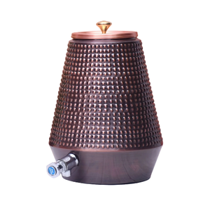 Moderno y Elegante Tanque de Agua de Cobre para Hogar, Cocina, Oficina, Fiestas, Restaurantes, Diseño Ecológico y Lavable, Beneficios para la Salud Ayurveda - Product Image 3