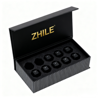 Boîte d'emballage rigide personnalisée pour touches de clavier, fermeture magnétique, boîte en carton écologique pour les passionnés de claviers mécaniques