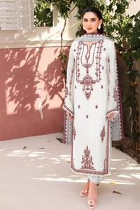 Georgette lourde costume pakistanais avec broderie travail vente en ligne de vêtements indiens et pakistanais - Product Image 5