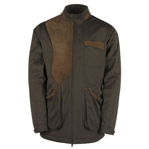 <b>Mens</b> Clay Pro Jacket Lightweight Comfortable Shell Pockets Jacket Suede <b>Leather</b> Trim Custom Shooting Jacket - Product Image 5