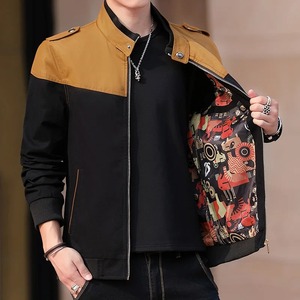 Chaqueta Bomber de Lona de Alta Calidad para Hombre, Cuello Alto, Nueva Colección 2023, Impermeable, Ecológica, Abrigo Deportivo de Invierno - Product Image 2