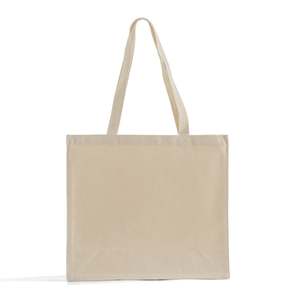 Large <b>Square</b> Canvas Tote Bags with Solid Color Pattern-TF227 - Product Image 3