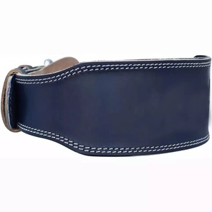 Bajo MOQ Precio de fábrica Cinturón de gimnasio de cuero personalizado Fitness Power Lifting Entrenamiento Hebilla Cinturón de levantamiento de pesas para hombres - Product Image 4
