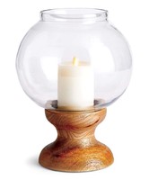 Support de bougie en bois artisanal minimaliste moderne pour salon, chambre, bureau et cadeaux de Noël et de Pâques