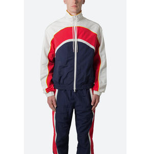 เซ็ตเสื้อแจ็กเก็ตมีสองชิ้นสำหรับผู้ชายชุดวอร์มออกกำลังกายสำหรับวิ่งออกกำลังกายในฤดูใบไม้ผลิ - Product Image 2