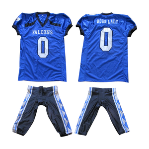 Customized American Football Kits XL <b>Polyester</b> <b>Shirts</b> Tops Embroidered Team Name Logo Fully Sublimation Digital Sports Wear - Product Image 6