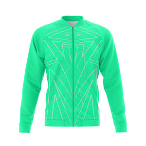 Veste de sport en polyester à fermeture éclair intégrale |   Chaud, respirant, séchage rapide |   Tailles Homme Femme Jeunesse |   Veste d'entraînement - Product Image 6