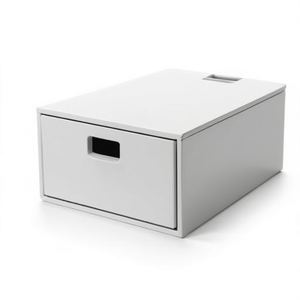 Glissière à roulement à billes Hettich KA 1730 en acier galvanisé, longueur nominale 300 mm, capacité 10 kg, longueur tiroir 185-300 mm, tiroirs de rangement - Product Image 3