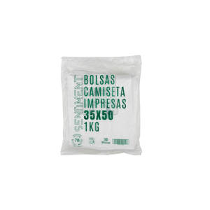 Bolsa de Plástico Reciclado al 70% para Camisetas, 35x50cm, 50m, 20 Paquetes x 1kg, B2B - Product Image 2