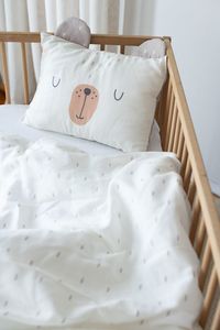 Ensemble de literie en tissu mousseline respirant imprimé à 2 couches 100% coton pour enfants - Product Image 2