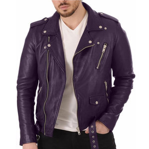 Veste en toile en cuir véritable pour hommes à col montant de haute qualité à séchage rapide respirant pour la vente d'automne/hiver - Product Image 2