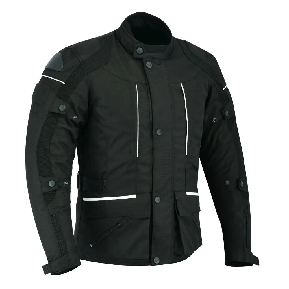 Heavy Duty Motorbike Cordura Racing Lightweight Jacket Custom Print Embroidery Logo Motorbike Textile Jackets