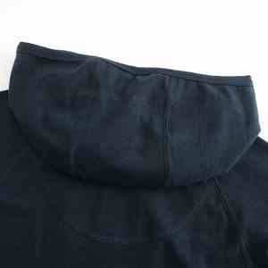 CUSTOM alta calidad al por mayor Hombres Normal 100% Merino Wool Zip Hoodie - Product Image 3